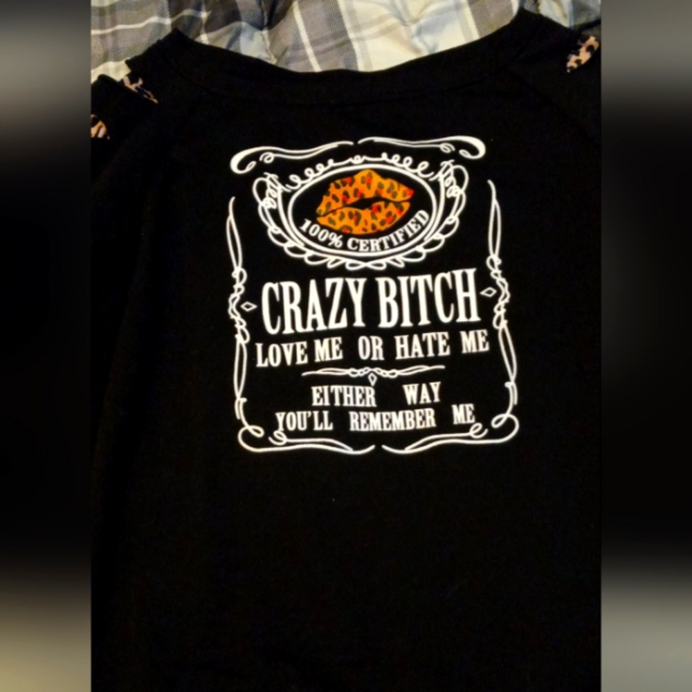 Black long sleeve shirt